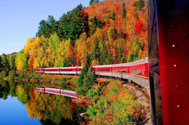 亚加华峡谷（Agawa Canyon）