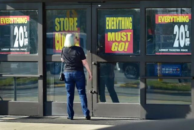 Deborah Griffin from Glen Saint Mary, Ga., makes her way to the Bed Bath & Beyond in Jacksonville's Argyle Forest area on Wednesday, Feb. 1, 2023. The store is one of two locations in the Jacksonville area slated to close as the company deals with financial problems.