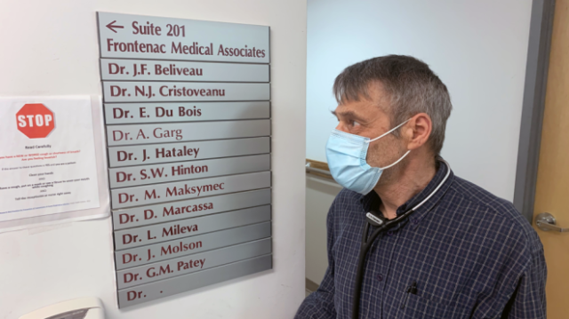 Dr. Nicholas Cristoveanu is one of six physicians retiring in May at the Frontenac Medical Associates office. (Kimberley Johnson/CTV News Ottawa) 