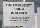 An investigation has been launched into why a "closed" sign was posted on the door of a hospital emergency department in Williams Lake, B.C., this week. (Submitted)