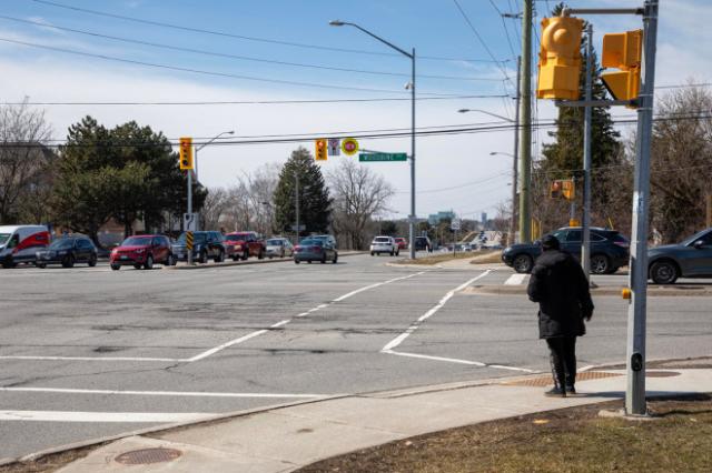 Intersection of 16th Avenue and Woodbine Avenue