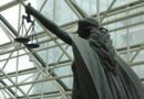 A statue of Themis, Goddess of Justice, in the B.C. Supreme Court building in downtown Vancouver on June 26, 2024 (Zak Vescera / Investigative Journalism Foundation and CTV News)