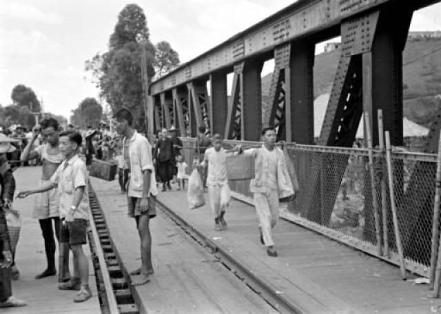 Border Rail/Pedestrian Bridge at Lo Wu, c. 1950s