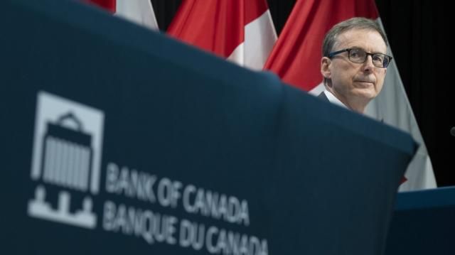 Bank of Canada Governor Tiff Macklem is seen during a news conference, Wednesday, April 13, 2022 in Ottawa. THE CANADIAN PRESS/Adrian Wyld