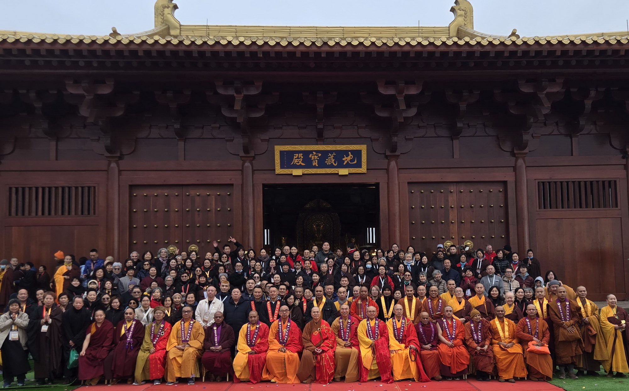 浴火重生！加国五台山地藏殿开光仪式圆满