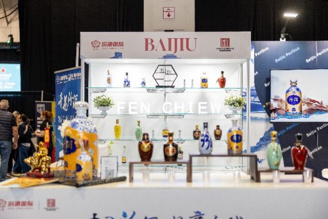 A display of bottles on a counter AI-generated content may be incorrect.