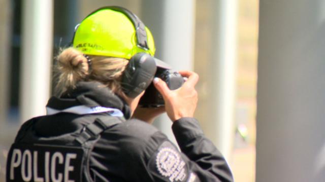 While the protests were largely peaceful, except for some traffic disruptions, security was very tight.