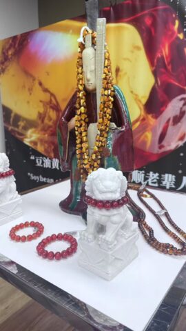 A statue of a person with a necklace and bracelets AI-generated content may be incorrect.