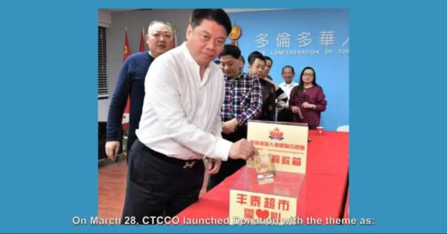 A person putting money into a box AI-generated content may be incorrect.