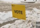 Icy stairs and snow bank signs: campaigning in Ontario's winter election |  Globalnews.ca